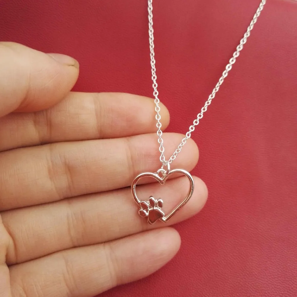 1 шт. милые модные украшения для кошек и домашних животных ожерелье в виде лапы