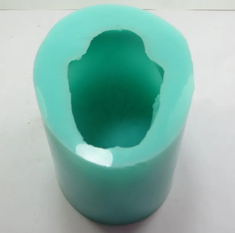 QT0001 силиконовая форма с сердцем и цветами глаза Череп для мыла 3d свечей ручной
