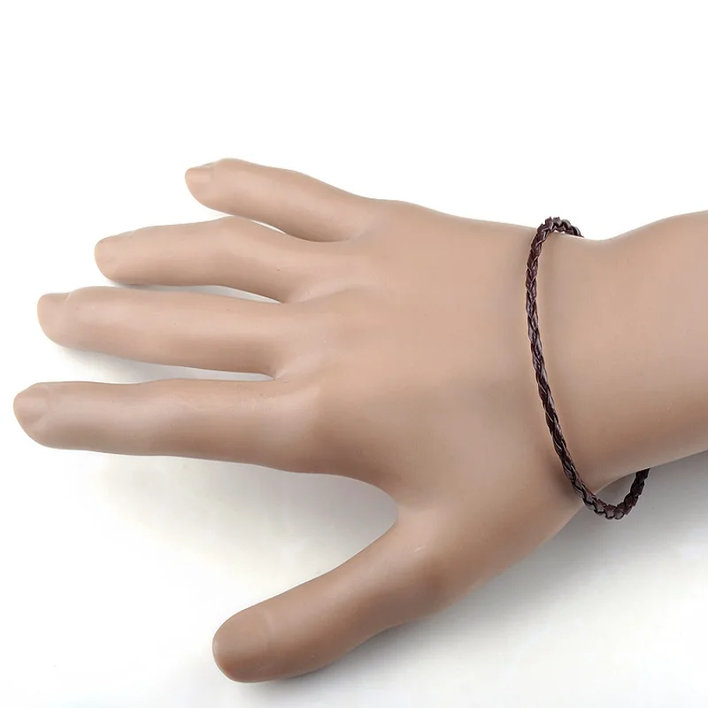 10 шт./лот легко застежка разноцветные браслеты из искусственной кожи для женщин и