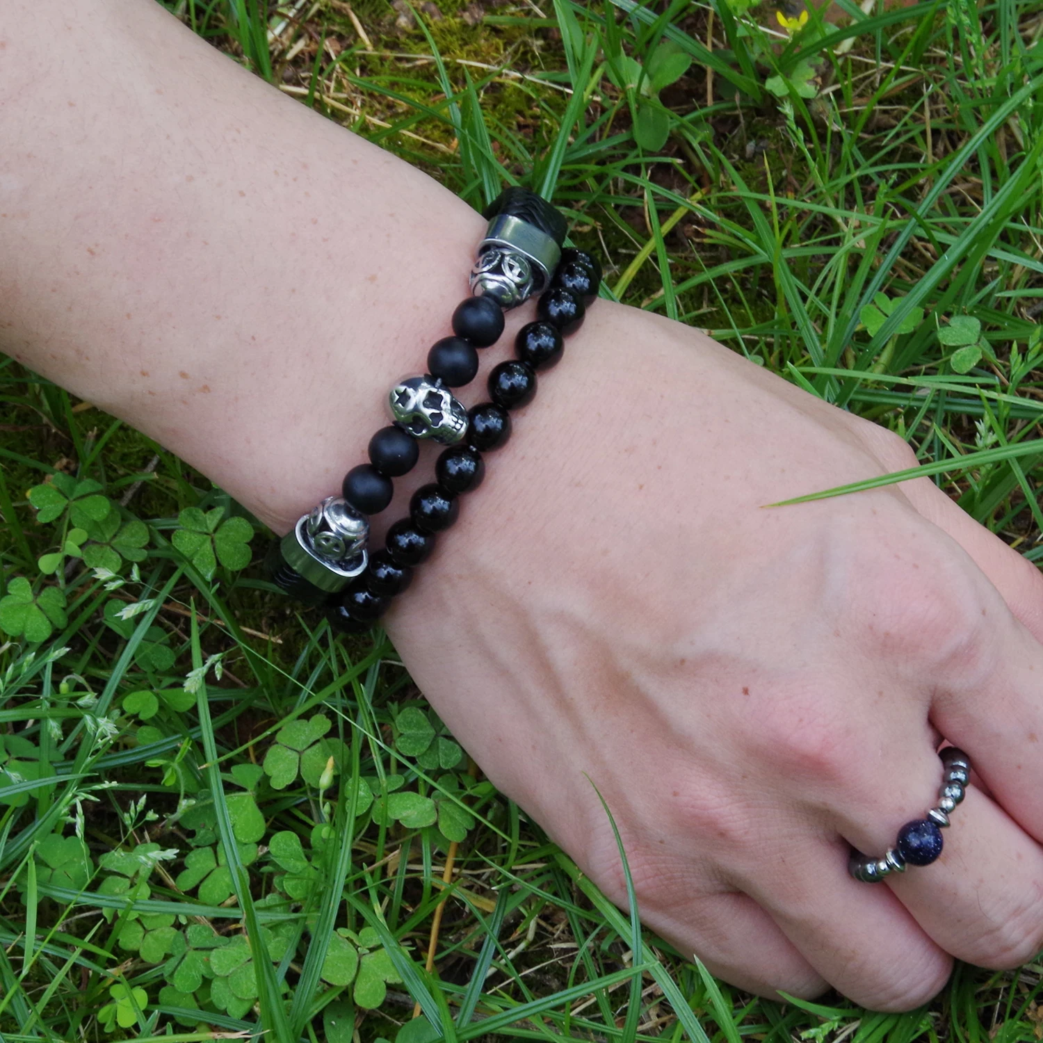 Мужские Браслеты 2019 с натуральным кристаллом кварца застежка браслета ювелирные