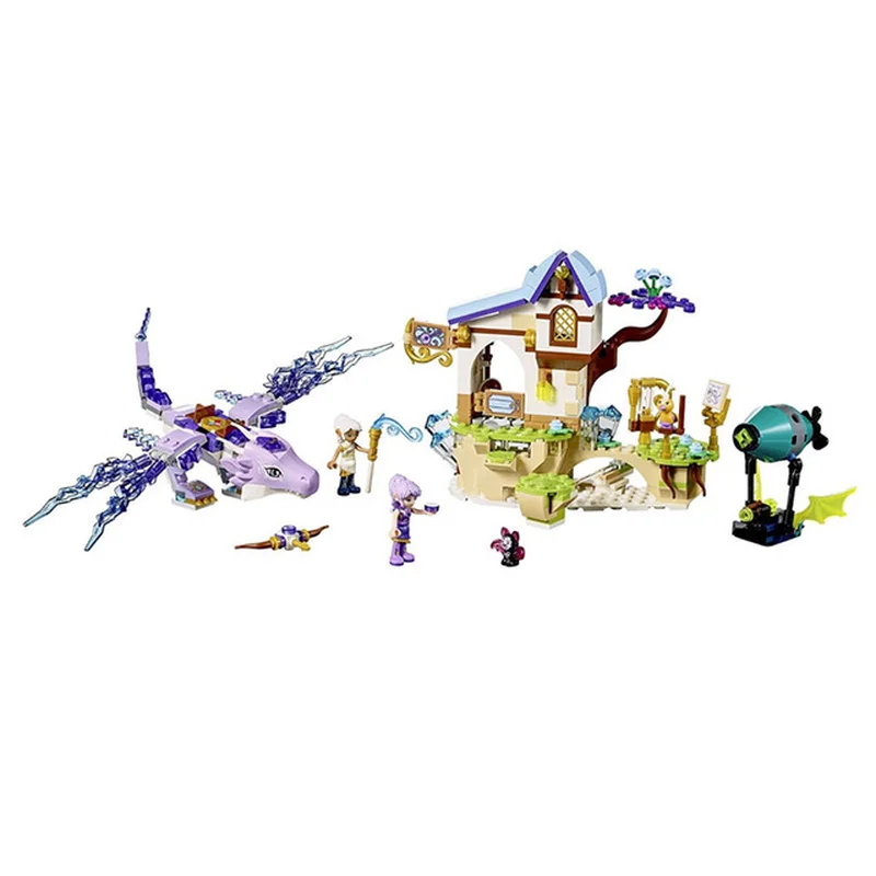 Elves Aira &amp The Song of Wind Dragon строительные блоки 41193 Legoings эльфы фигурки кирпичи