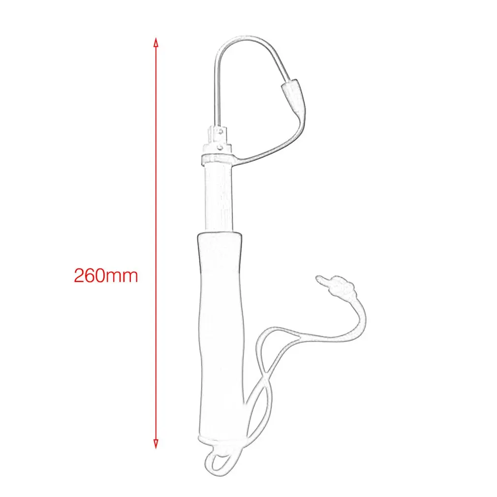 

60cm Or 120cm Stainless Steel Sea Telescopic Fishing Gaff Aluminum Alloy Spear Hook Fish Tackle Outdoor Fishing Tool New
