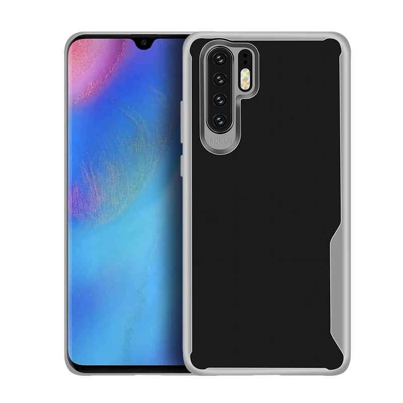 Чехол для телефона Huawei P30 Pro P20 Plus Lite P8 9 2017 P Smart 2019 Honor 8X 10Lite прозрачный Ударопрочный