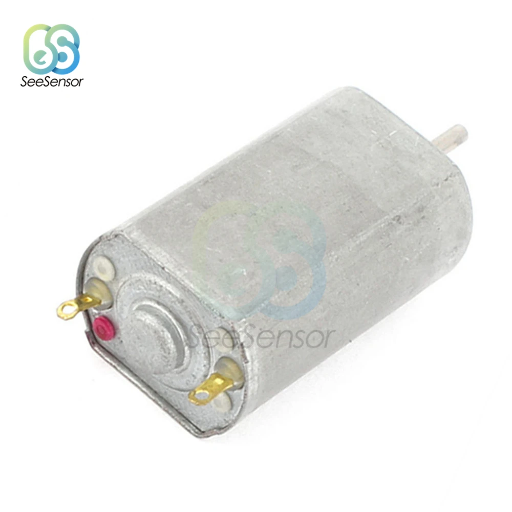 DC 1.5V 3V Mini Micro DC Motor for DIY Toys Hobbies Smart Car Motor 130 180 300 370 380 610 612 614 716 720 Hobby Gear Toy Motor