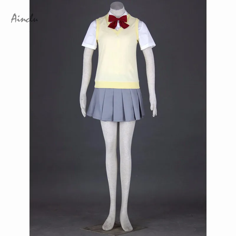 Ainclu Free Shipping Bleach The empty seat first senior women's autumn School Uniform Cosplay Costume |