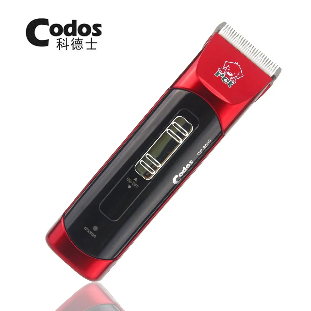 Профессиональная перезаряжаемая машинка для стрижки собак Codos CP9500 4 регулируемые