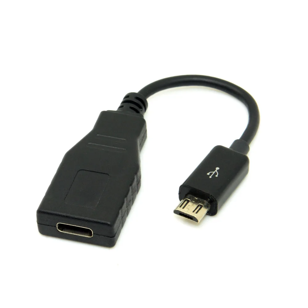 Chenyang Male Micro USB 2 0 to C 3 1 Type Женский Удлинительный кабель для передачи данных 10 см Mac