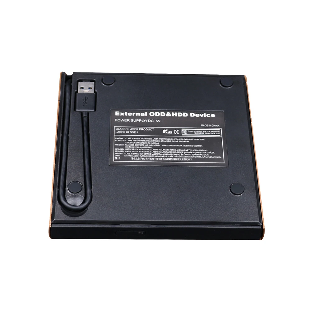 Maikou USB 3,0 алюминиевый сплав внешнее записывающее устройство для DVD CD-плеер тонкий серебряный новая модель оптического привода для ноутбука рекордер
