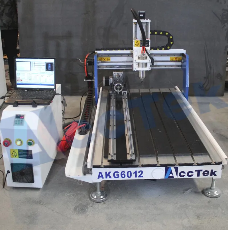 Недорогой портативный станок с ЧПУ AKG6012 для изготовления подарков|wood cnc|router cnccnc