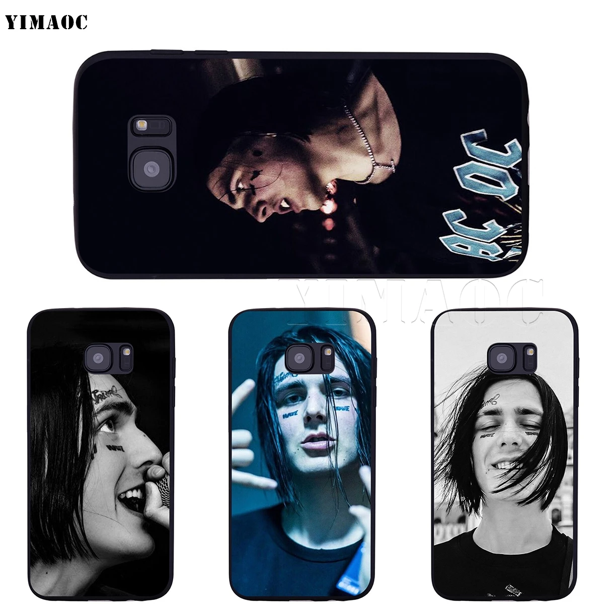 Чехол YIMAOC для Samsung Galaxy A7 A8 A9 A10 A20 A30 A40 A50 A70 M10 M20 M30 S10e J6 Plus|Бамперы| |