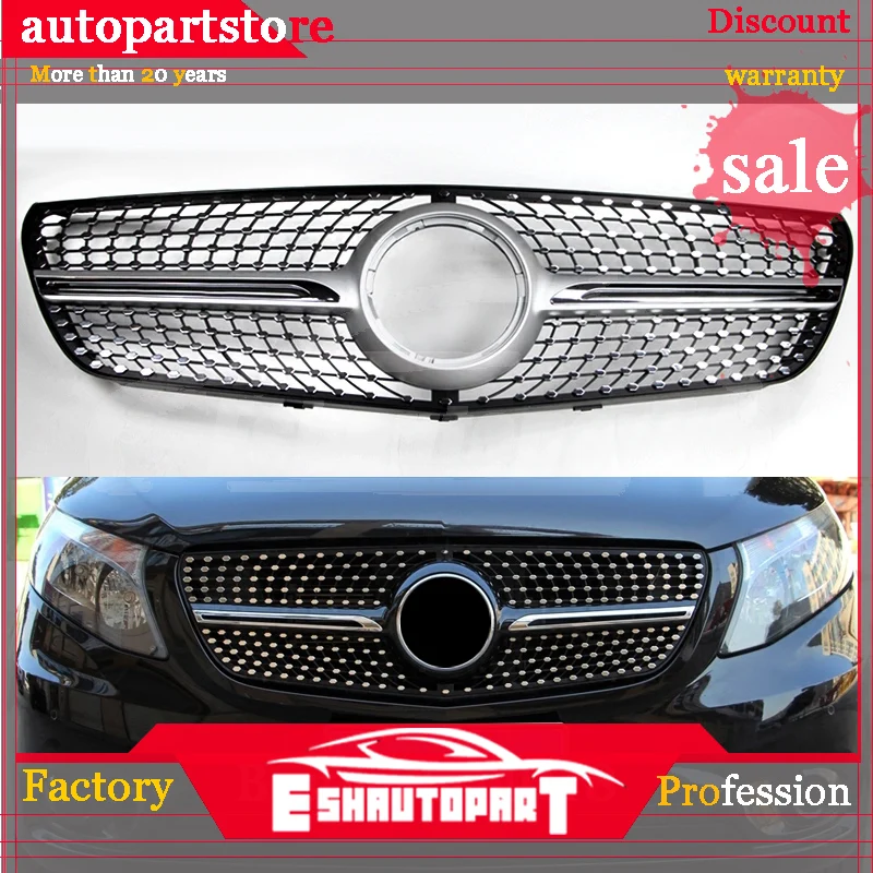 Передняя решетка для автомобиля Abs 2014 2015 2016 2018 2019 2017 Mercedes Benz Vito W447 V260 Class|Лепнина
