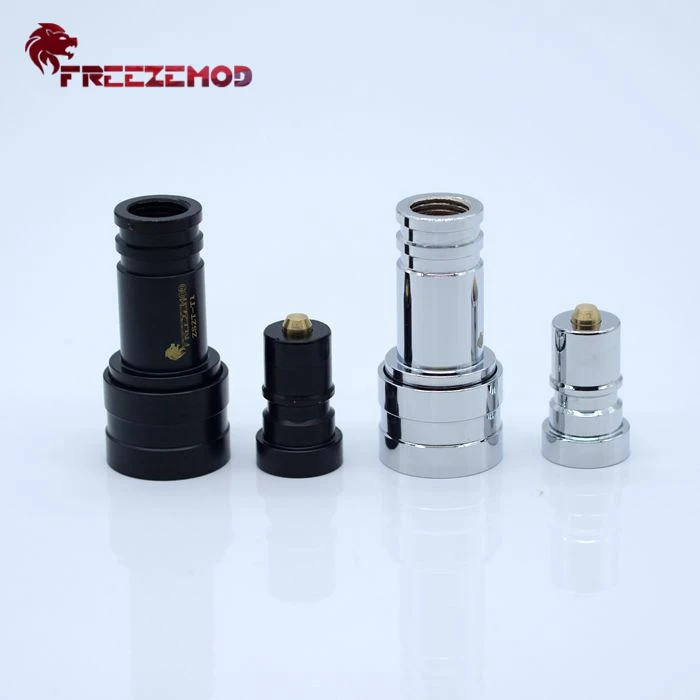 FREEZEMOD компьютер pc кулер для воды фитинг стоп адаптер медный Фитинг Двойной