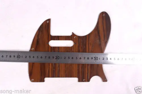 TELE Электрогитара pickguard твердая древесина ручной работы Telecaster гитара #1854|guitar