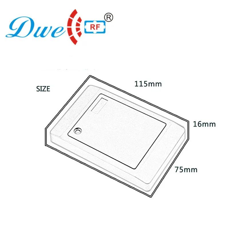 Считыватель радиочастотных карт DWE CC идентификация RF Rs232 контроль приближения 125