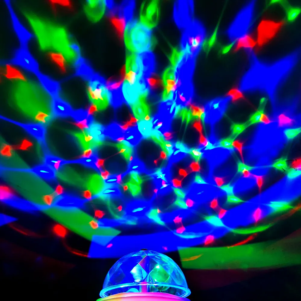 E27 RGB светодиодный светильник 3 Вт красочные Волшебные лампочки AC 85 265 в 110 В 220 Авто