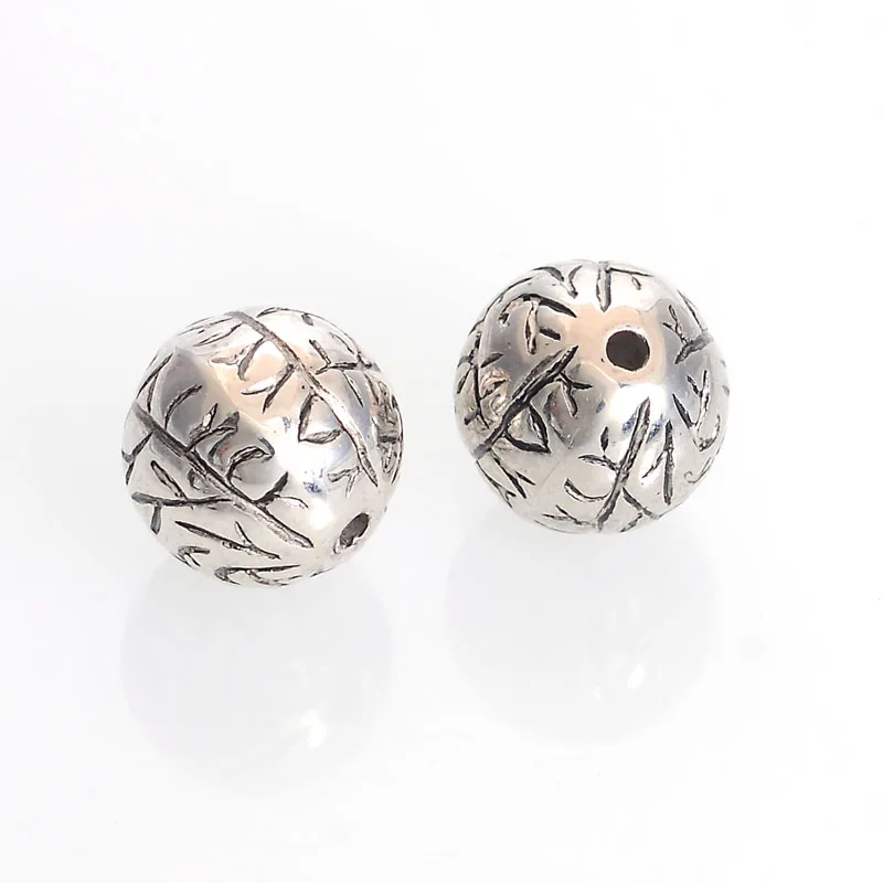 

Miasol Fluted Corrugated Vintage Plating Acrylic Stripe Round Antique Design Spacers Beads For Diy Handmade Jewelry Making