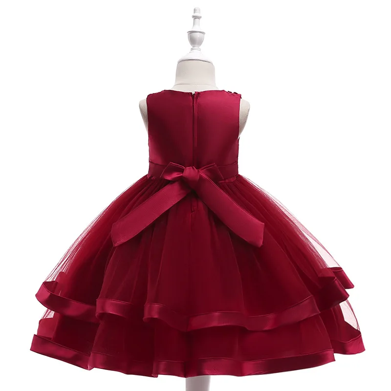 

Flower Girl Dresses Beaded Elegant Appliques Lace New Fashion for Wedding Party Gown