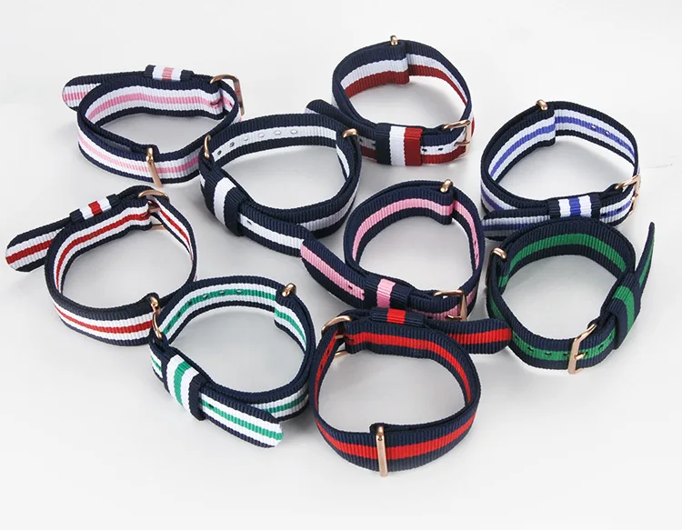 С вакуумным напылением нитрида титана нейлоновый ремешок не линяют Ремешки для