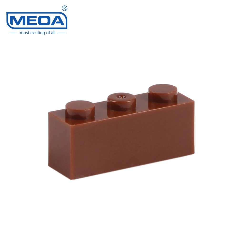 MEOA строительные блоки 100g = 85 шт. конструктор блок 1*3 выше 3 точки обучающая игрушка