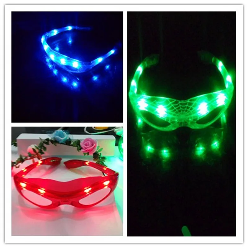 2018 горячая Распродажа костюм светодиоды Светодиодные Игрушки мигающие очки