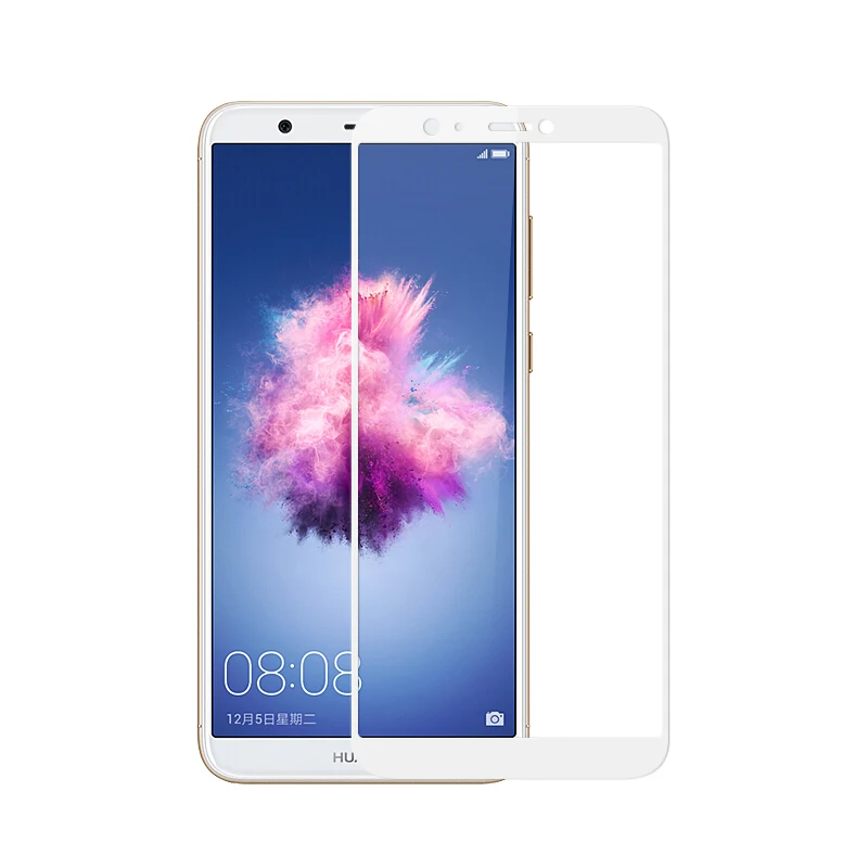 Закаленное стекло для Huawei P Smart 2 шт. Защита экрана смартфона Защитное с полным
