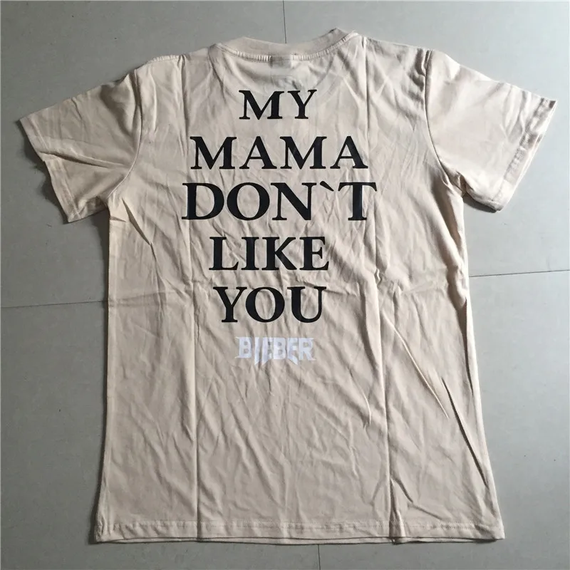 2017 летняя футболка для мужчин/женщин с надписью My Mama Dont Like You уличная в стиле