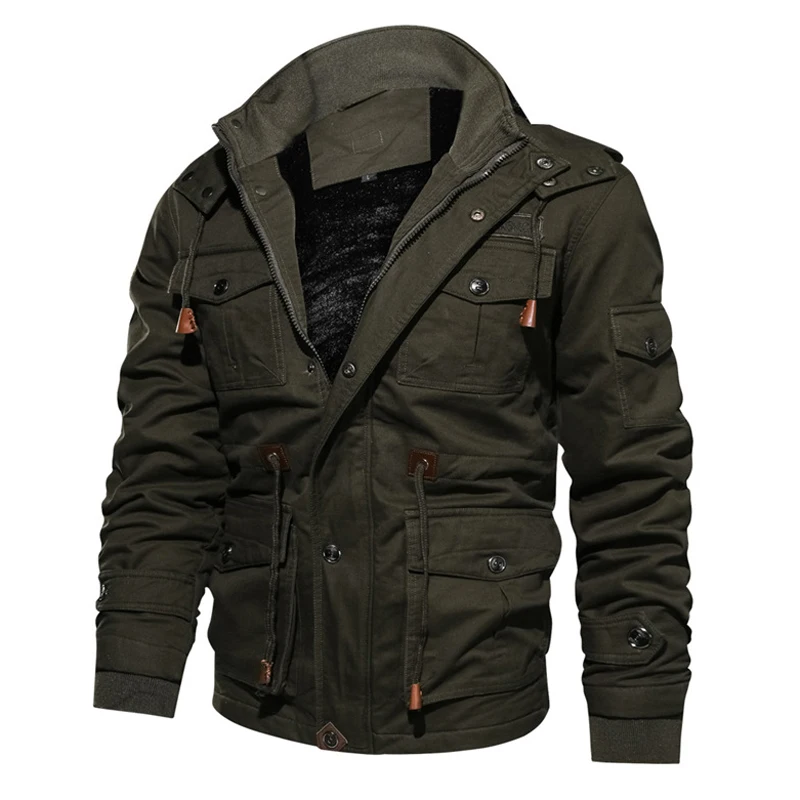 ISurvivor мужские толстые флисовые куртки пальто Jaqueta Masculina мужские повседневные Модные приталенные хлопковые куртки на молнии с капюшоном Hombre