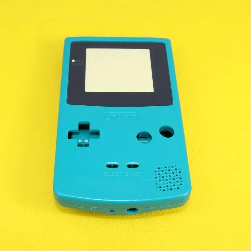 Полный Корпус Запасные части Крышка для Nintendo GBC Чехол пакет на запчасти для Gameboy оболочки с винтовые кнопки, 4 цвета