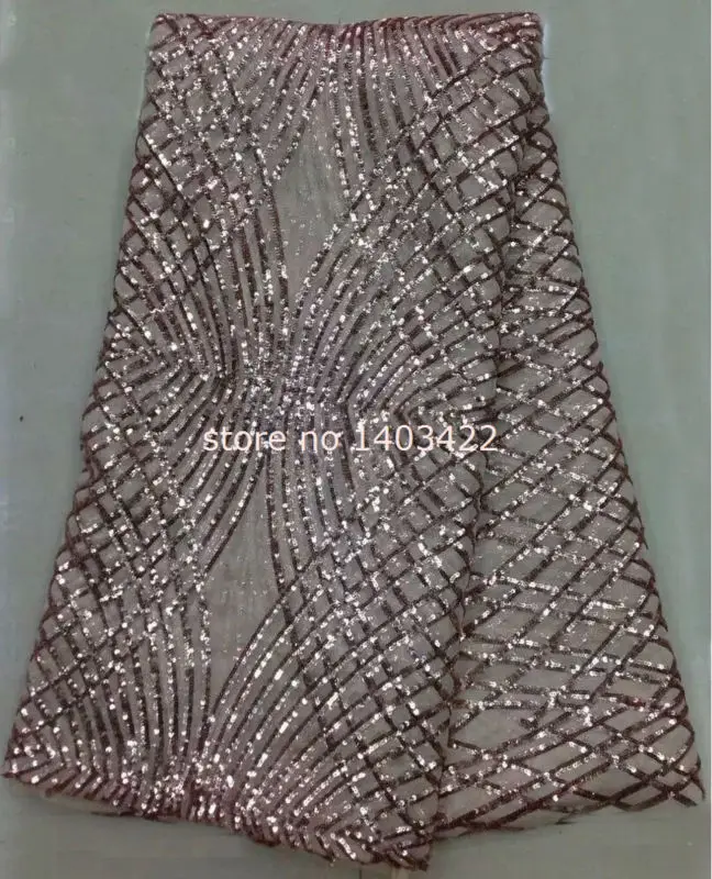 Tulle Net Lace Fabric Newest African French For Wedding Dress High Quality Nigerian fabrics for party 5Y/Lot ST631 | Дом и сад