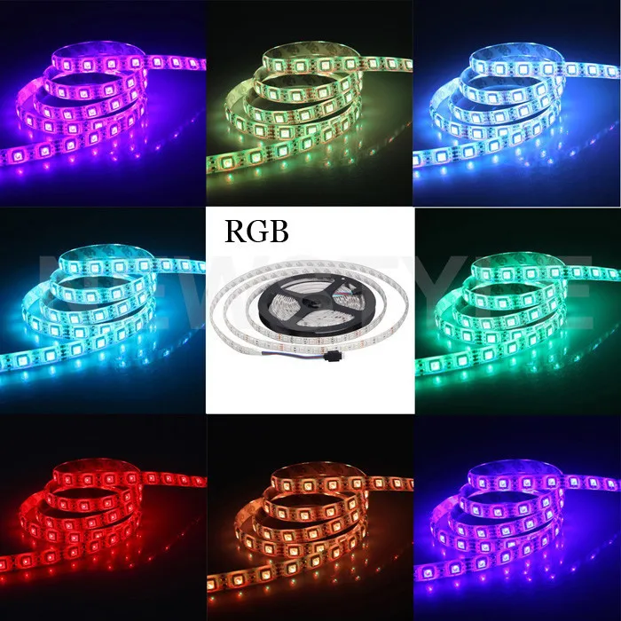Светодиодная лента 5 м 300 светодиодов Nonwaterproof цветных (RGB) светодиодных лент света