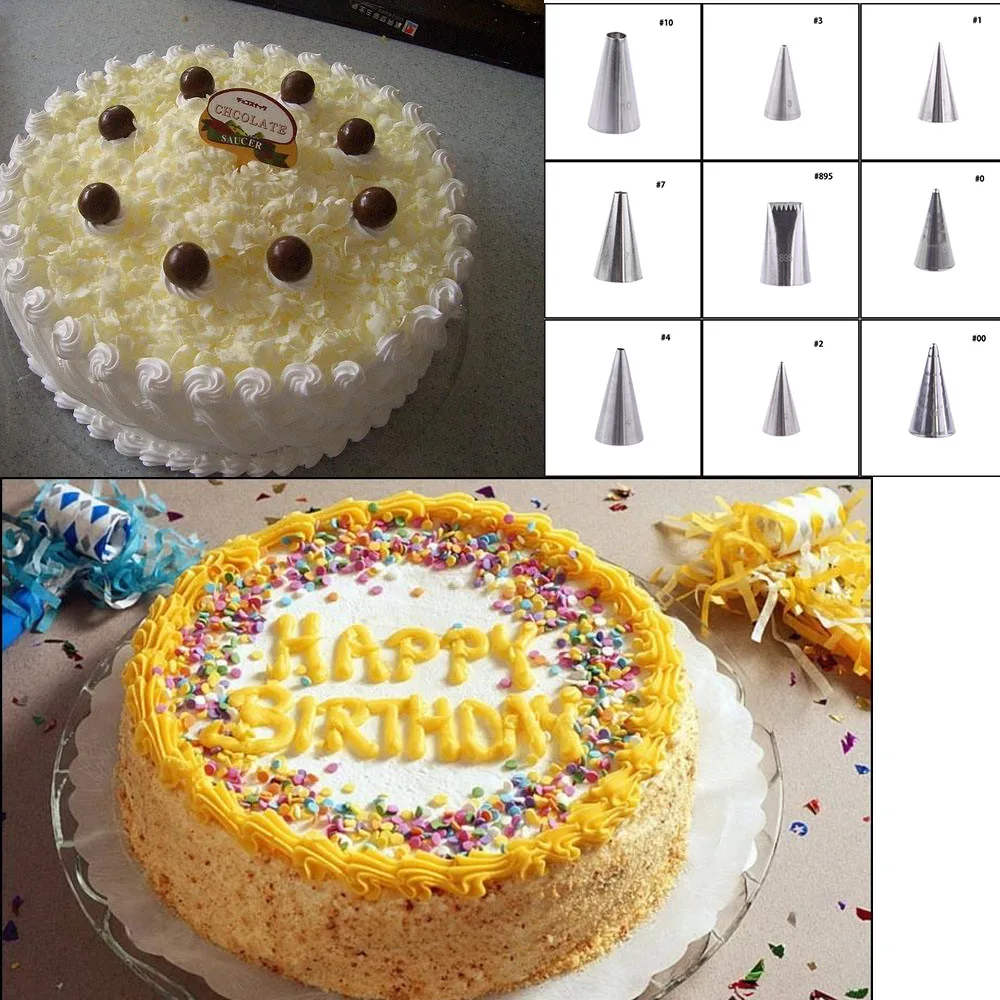 1 шт. насадки в форме листьев для украшения торта инструменты готовки