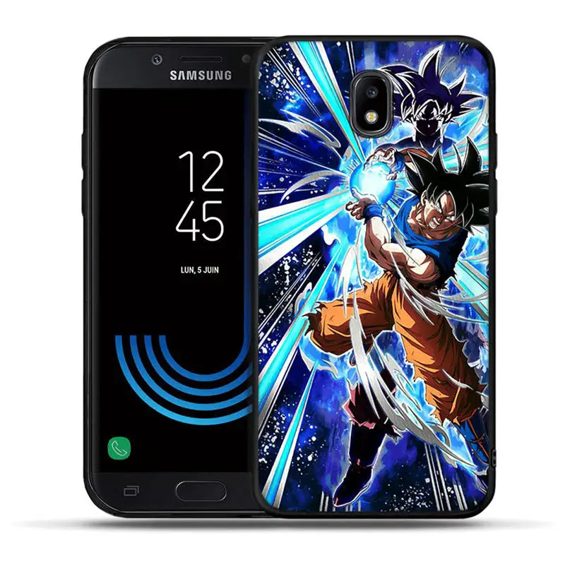 Dragon Ball Z Super DBZ Goku Модный чехол для samsung Galaxy J3 J5 J7 J2 Prime G530 J6 чехол для телефона мягкий чехол из ТПУ