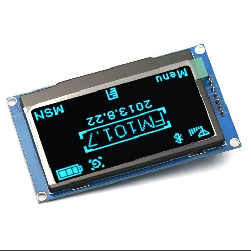 Белый 2 42 &quot2 дюймовый ЖК экран 128x64 oled дисплей модуль IIC I2C последовательный SPI для