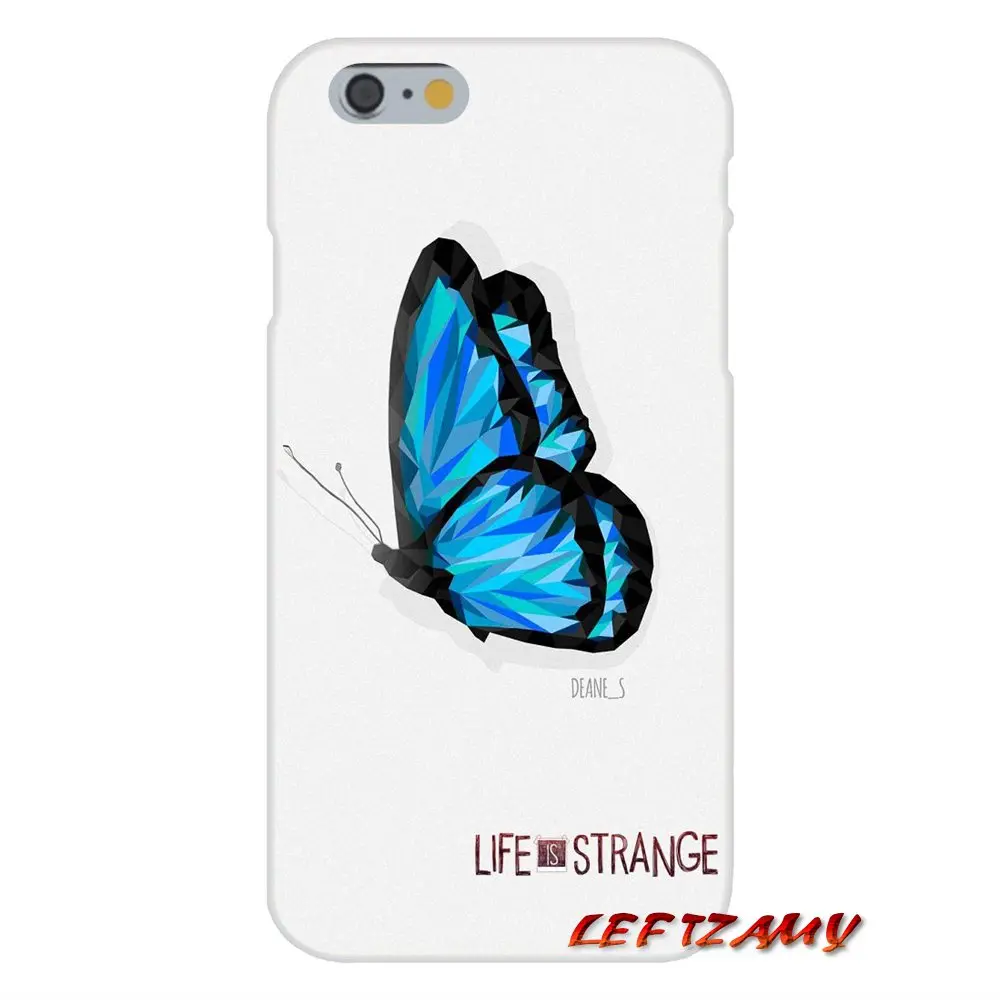 Гибкий силиконовый чехол для iPhone X XR XS MAX 4 4S 5 5S 5C SE 6 6S 7 8 Plus ipod touch Life Is stranna butterfly |
