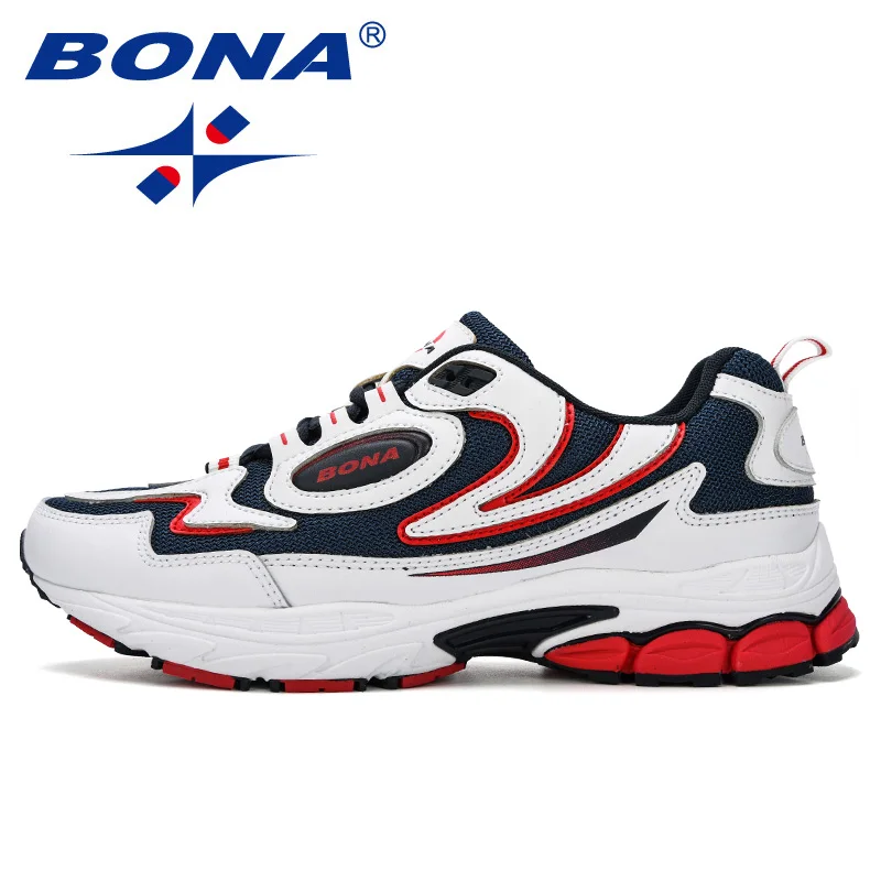 Кроссовки BONA мужские спортивные для улицы удобная брендовая нескользящая обувь