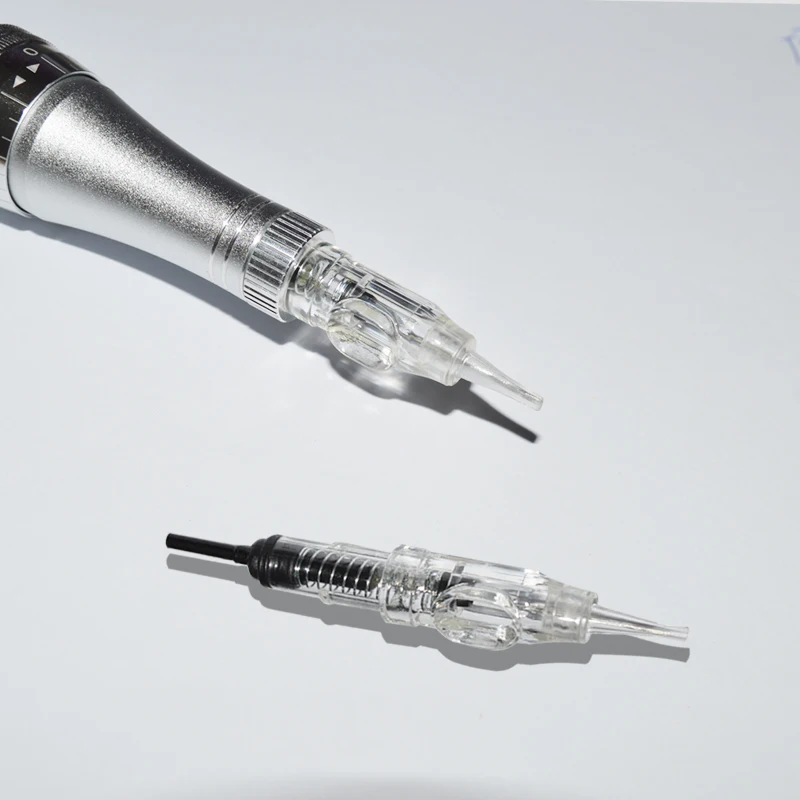 10pcs 1Pin Needle Derma Pen Bayonet Cartridge for Electric Auto Microneedle 1RL Nano Needles Tip | Красота и здоровье