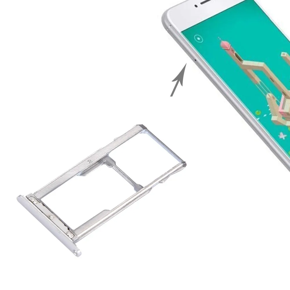 iPartsBuy forMeizu M3 Note / Meilan Note 3 SIM + SIM / Micro SD Card Tray
