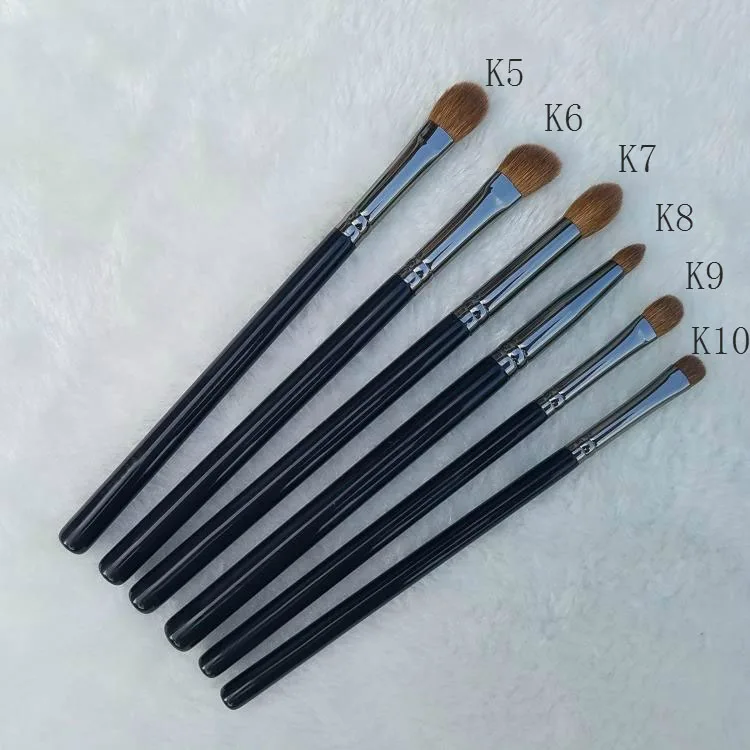 Набор профессиональных кистей для макияжа ручной работы мягкая кисть из козы