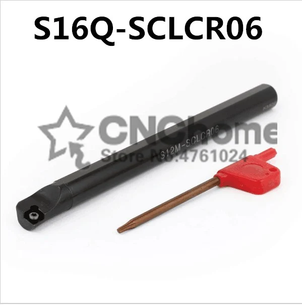 Резец для внутренней обточки S16Q-SCLCR06/ S16Q-SCLCL06 16 мм набор токарных инструментов Cnc