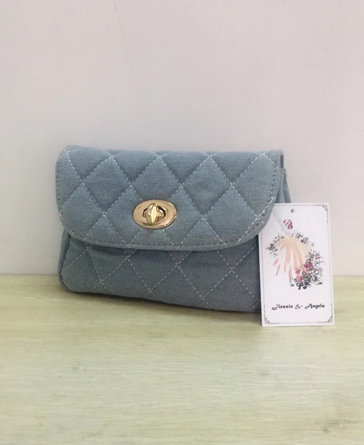 Jiessie& Angela Модная Джинсовая поясная сумка с бабочкой, Женская поясная сумка на пояс, дорожная сумка, женская сумка