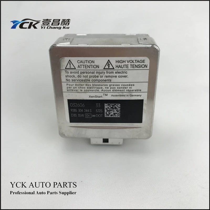 1 шт. YCK оригинальный 9285 304 244S D3S б/у HID ксеноновая лампа головной светильник лампы