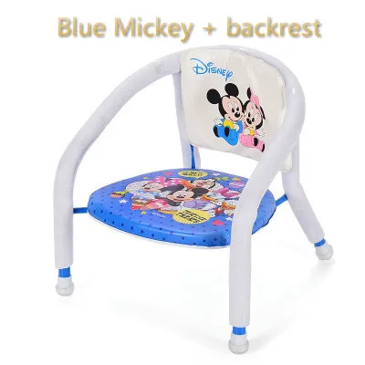 Blue regular version Детский обеденный стул с пластиной для еды настольная лампа для детской комнаты, детский стул обеденный стул для ребенка, на спине - Цвет: Blue regular version