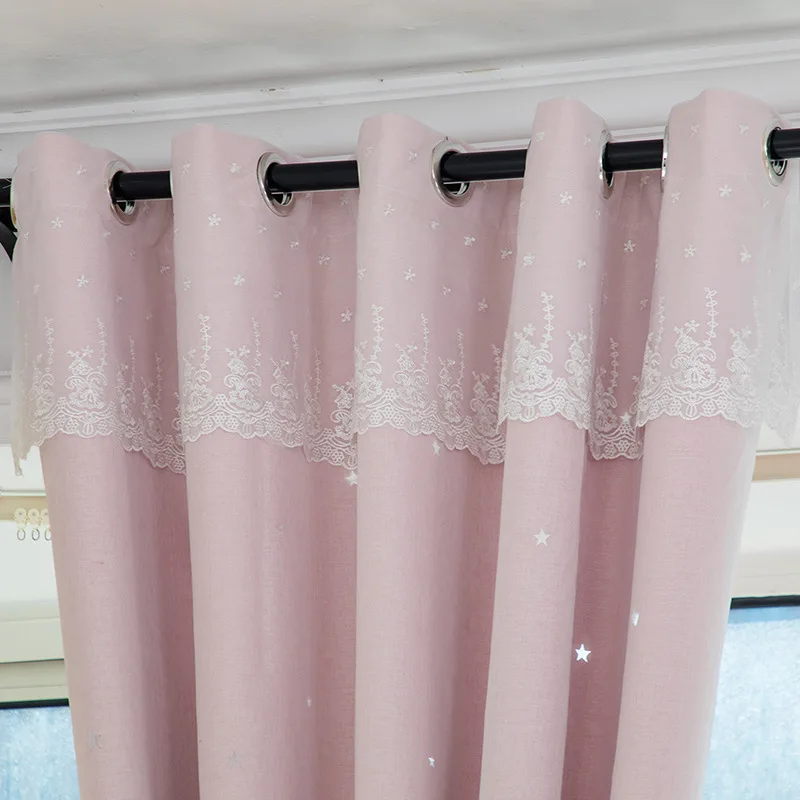 Постепенно Градуированные полые звезды розовый светильник Экранирование