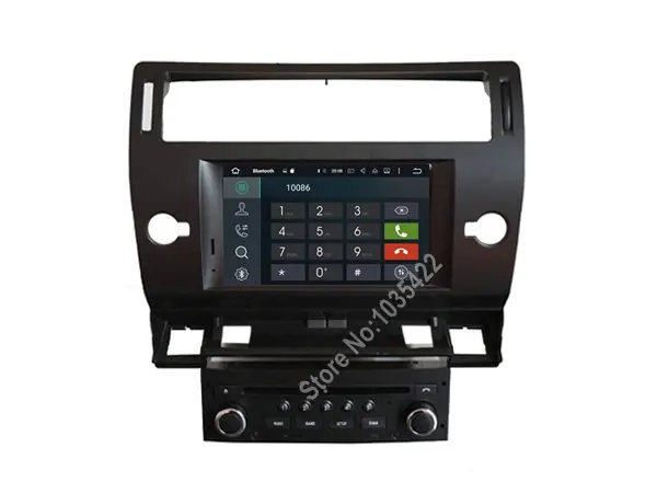 Android 8 0 автомобильный аудио dvd-плеер для CITROEN C4 (2004-2012) gps мультимедиа головное