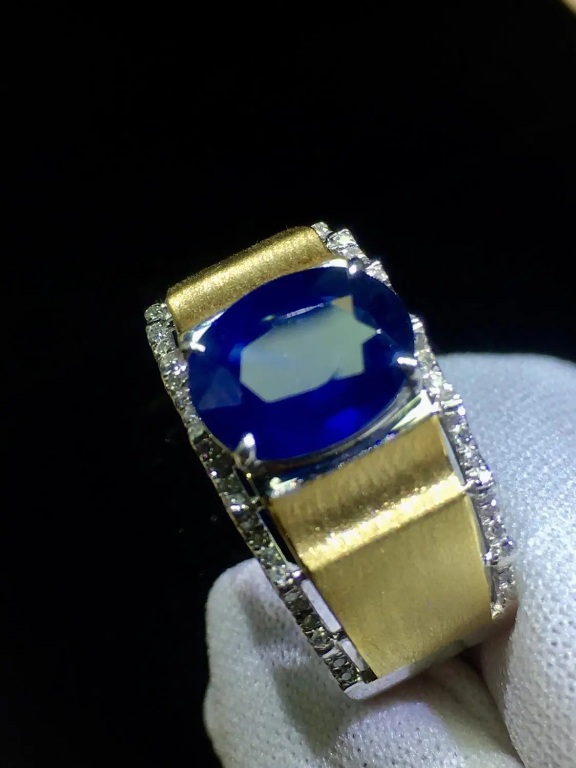 Настоящие хорошие драгоценности 18 K розовое золото 100% натуральный 2.62ct