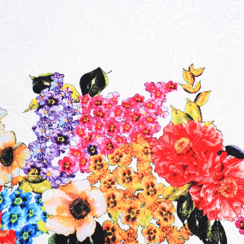 Высококачественная жаккардовая парчовая плюшевая ткань шириной 145 см для платья