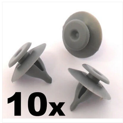 

10x Plastic Trim Clips for Range Rover P38 Interior Tailgate / Brake Light Trim