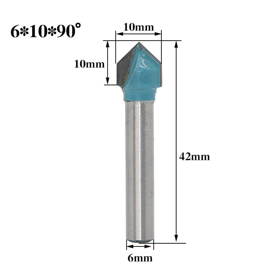 6mm 10mm 90mm 6 мм V бит ЧПУ твердосплавная Концевая фреза Вольфрамовая сталь деревообрабатывающий фреза 3D деревянная Фасонная фреза ДВП бит 60 90 120 150 градусов - Длина режущей кромки: 6mm 10mm 90mm