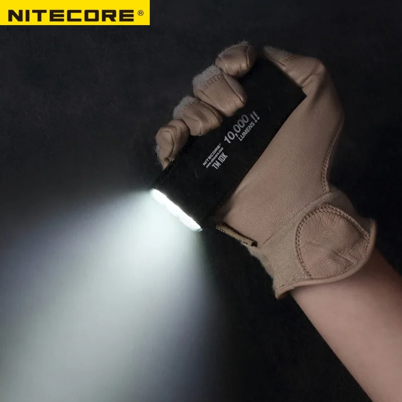 2018 NITECORE Tiny Monster TM10K 10000 люмен 6 x CREE XHP35 HD светодиодный перезаряжаемая Вспышка