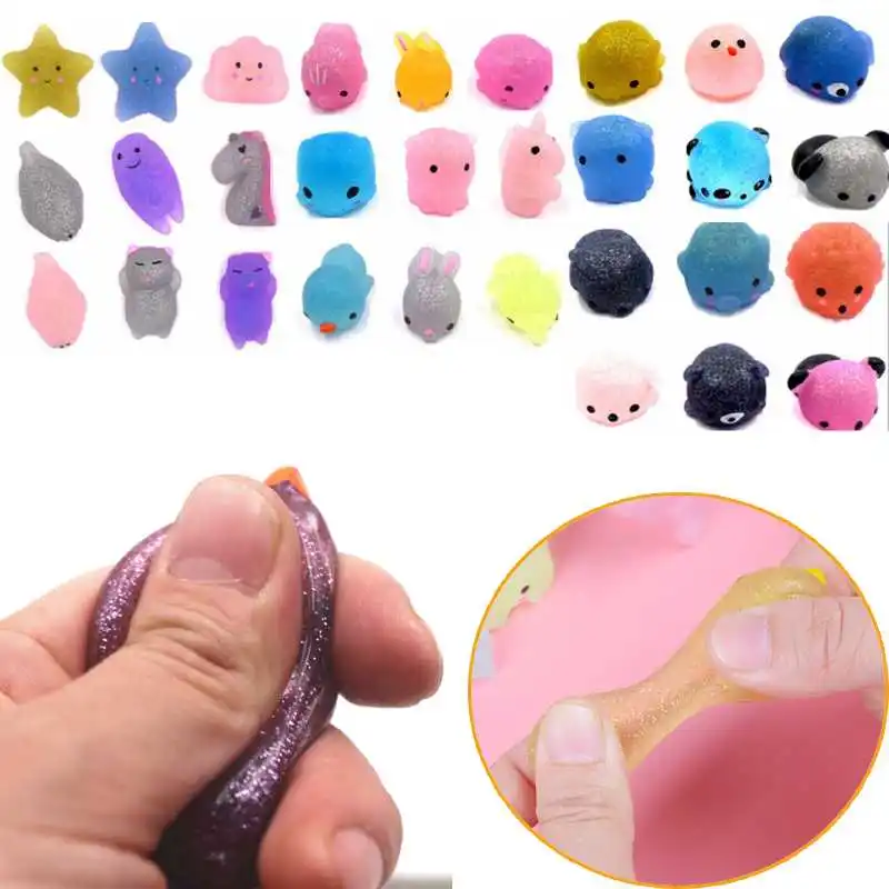 Kawaii игрушка для детей и взрослых снятие стресса Декор милый Mochi мягкий Кот
